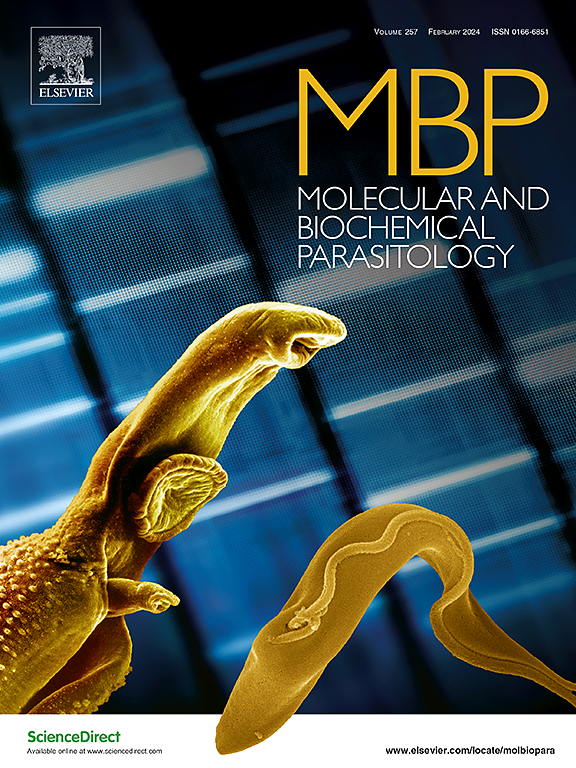 Go to journal home page - Molecular and Biochemical Parasitology
